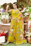 Nidhima By Vallabhi Floral Printed Georgette Online Daily Wear Saree Wholesale